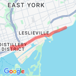 Lake Shore Route (short route) route map