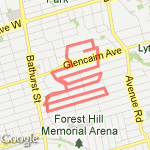 Pre-Hockey Quicky route map