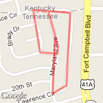 Heather Short route map