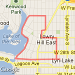 Midway/Isles/City Roads route map