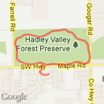 Spring Creek Loop route map