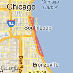 Field Museum to 39th Street route map