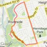 Nicole's Route  route map