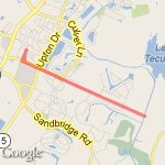 Nimmo Parkway route map