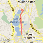 Mystic Pkwy  route map