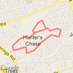 training for 5K route map