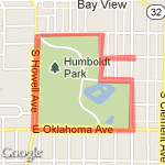 5k humbodlt park route map