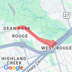 meadowvale run route map
