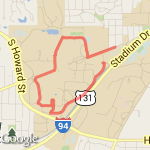 2.3 WMU campus route map