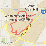 2.3 WMU campus route map