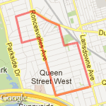 5km from Archway route map