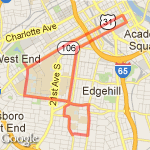 HTH_8 Miles_A route map