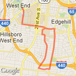 HTH_7_Miles route map