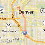 to the tivoli! route map