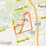 14km route route map