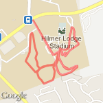 Continuous Workout route map