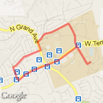 Heidlerberg route map