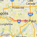 Capital Run route map