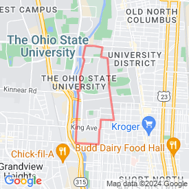 Run My Route - Running Map Ohio State University 3.41 miles