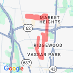 6.15 Mile Run/ Warm up route map