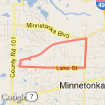 JR High loop route map