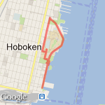 2miHoboken route map