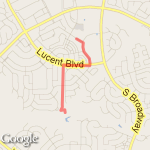 HR 2 Mile Trail Loop route map