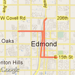 12 mile run route map