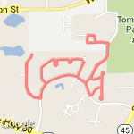 3 mile new ride route map