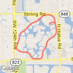 Stonebridge Pkwy Loop route map