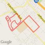 JCSisters 5 miles route map