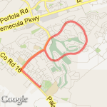 JCSisters 6 miles route map