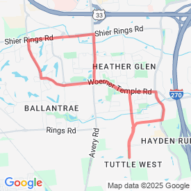 Run My Route - Running Map 6 mile
