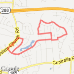 4mile Salem route map