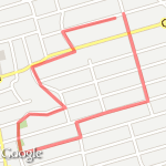 Training Route route map