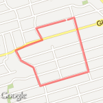 Training Route route map