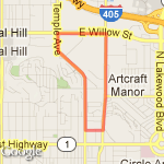 SIGNAL HILL #1 route map