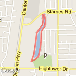 2mi Watague Pond  route map