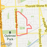 Mon mar 26 route map