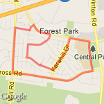 3days a week route map