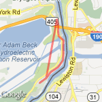 Niagara pkwy route map