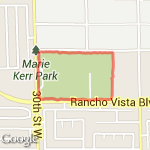 Kerr-30th lap route map