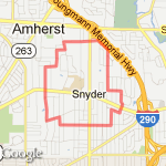 5 mile route route map