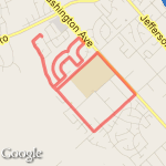 JCSisters 4.58 miles route map