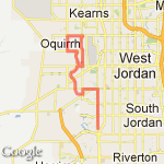 Bennion/Temple route map