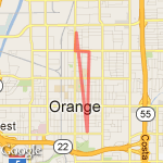 Here to Christi's route map