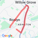 Bottom Dollar route map