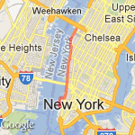 West Side Highway 7M Run route map