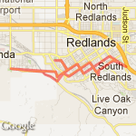 Redlands14 route map