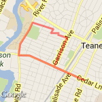 about 3miles hills route map